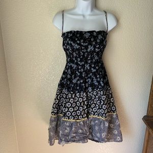 Vintage Free People Tier Floral Dress